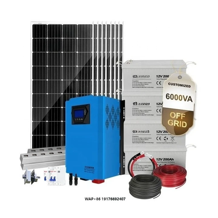Off-Grid Solar Power System Kit 3Kva 6Kva 7Kva 8Kva Complete Solar System Price