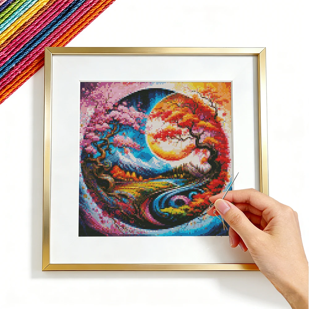 Cross Point Embroid…