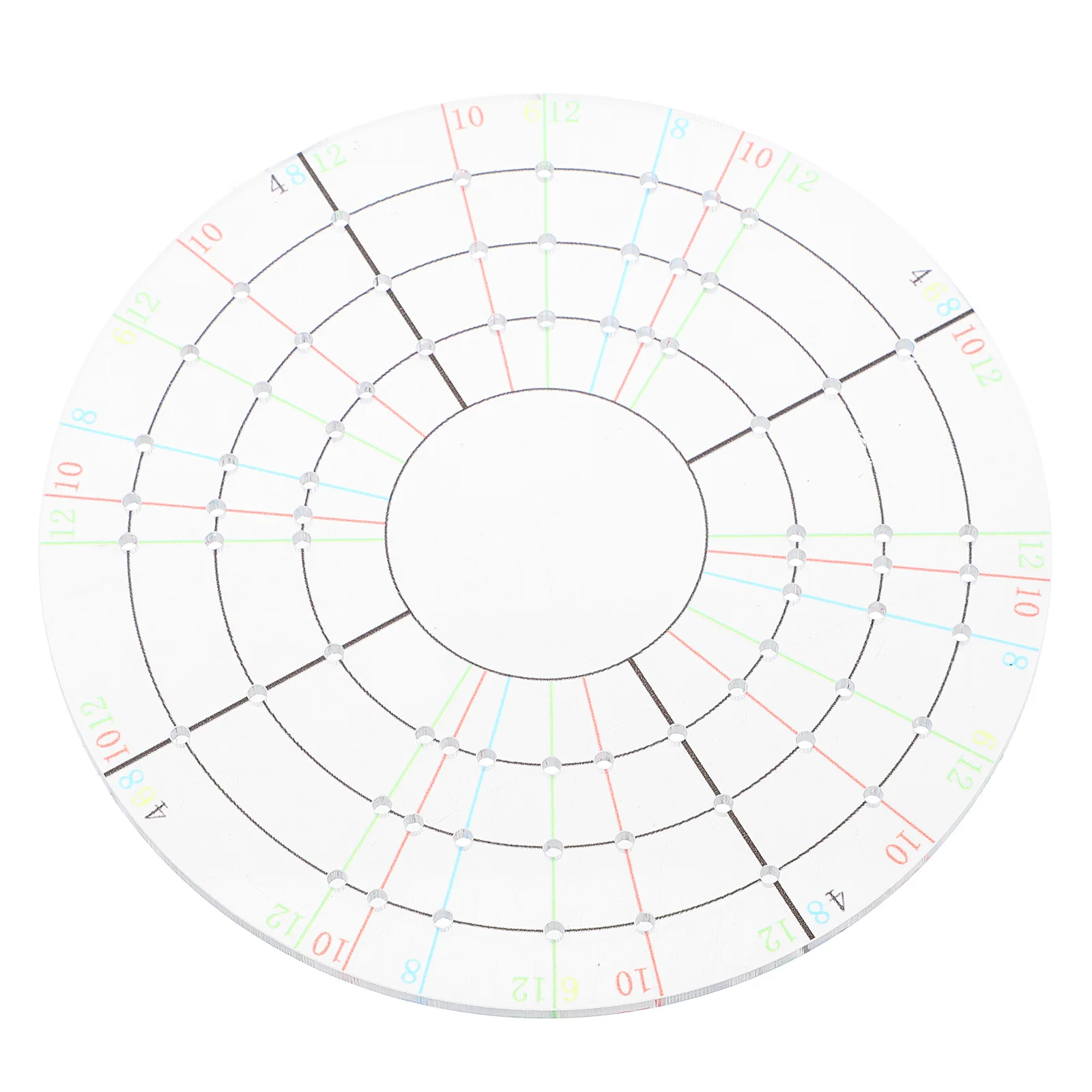 أداة تشذيب الفخار مقسم الطين أكريليك دائري لمشاريع السيراميك الدوارة أداة تشذيب الطين عجلة الفخار