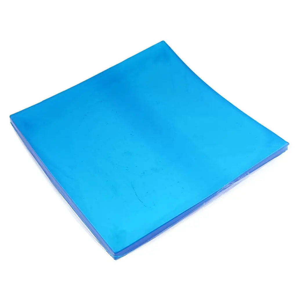 Picture 3: Motorcycle Seat Gel Pad Blue Shock Absorption Mats Cushion Seating 45x45x2cm