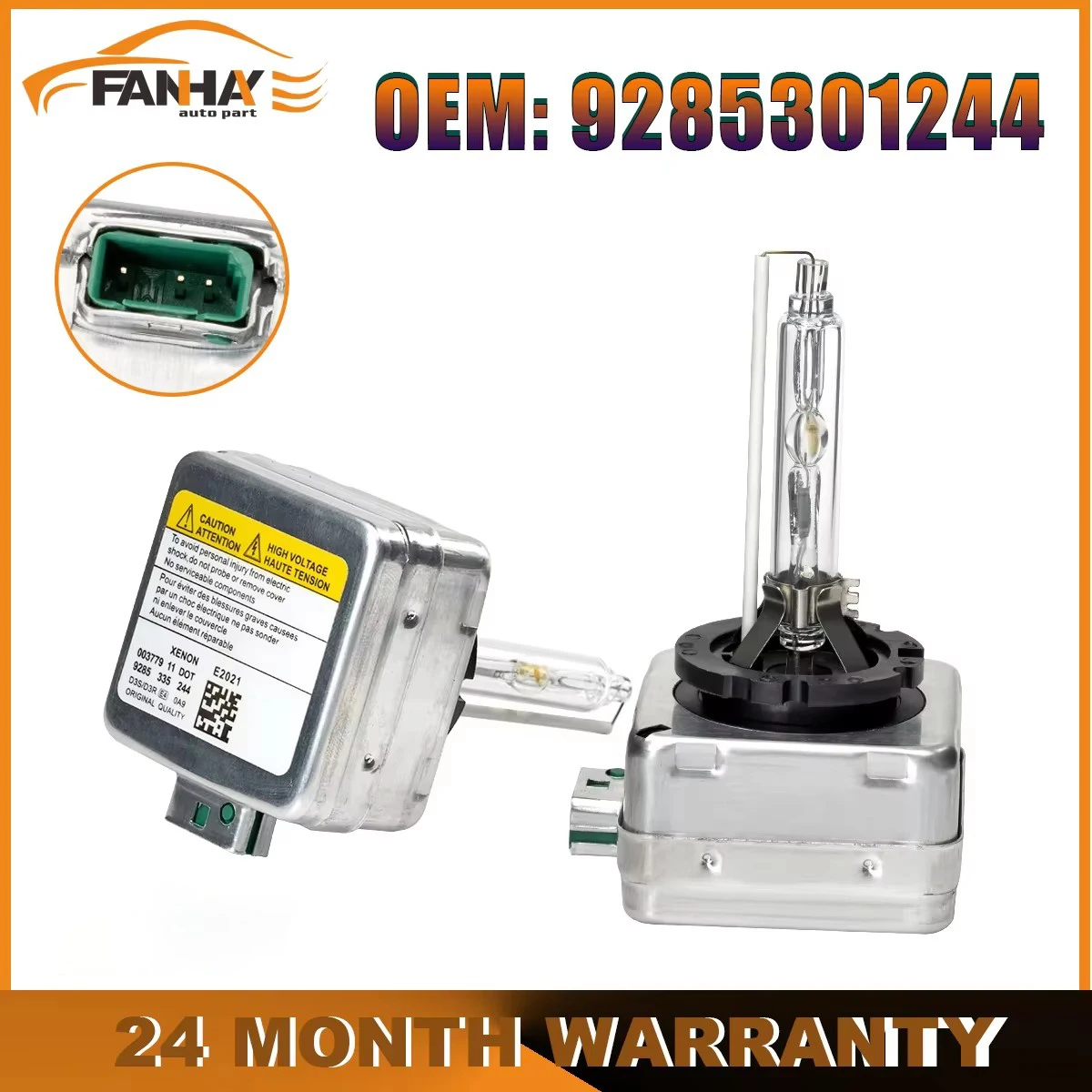 1/2Pcs 9285301244 New 12V 35W D3S HID Xenon Bulb Replace HID Headlight 6000K 3 Pin Replacement Part 9285 301 244 Accessories