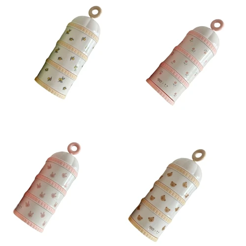 YYD 휴대용 유아 분유 보관 상자 식품 용기 케이스 유아 여행 장비 