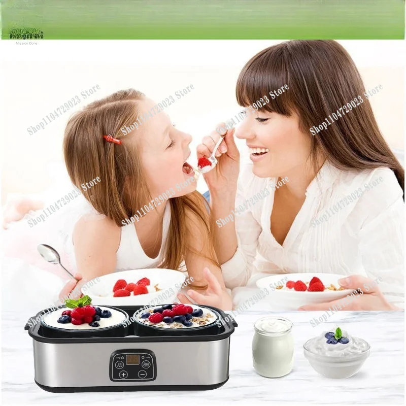 Factory direct yogurt maker household large capacity 2L milkshake jam ice cream pudding machine