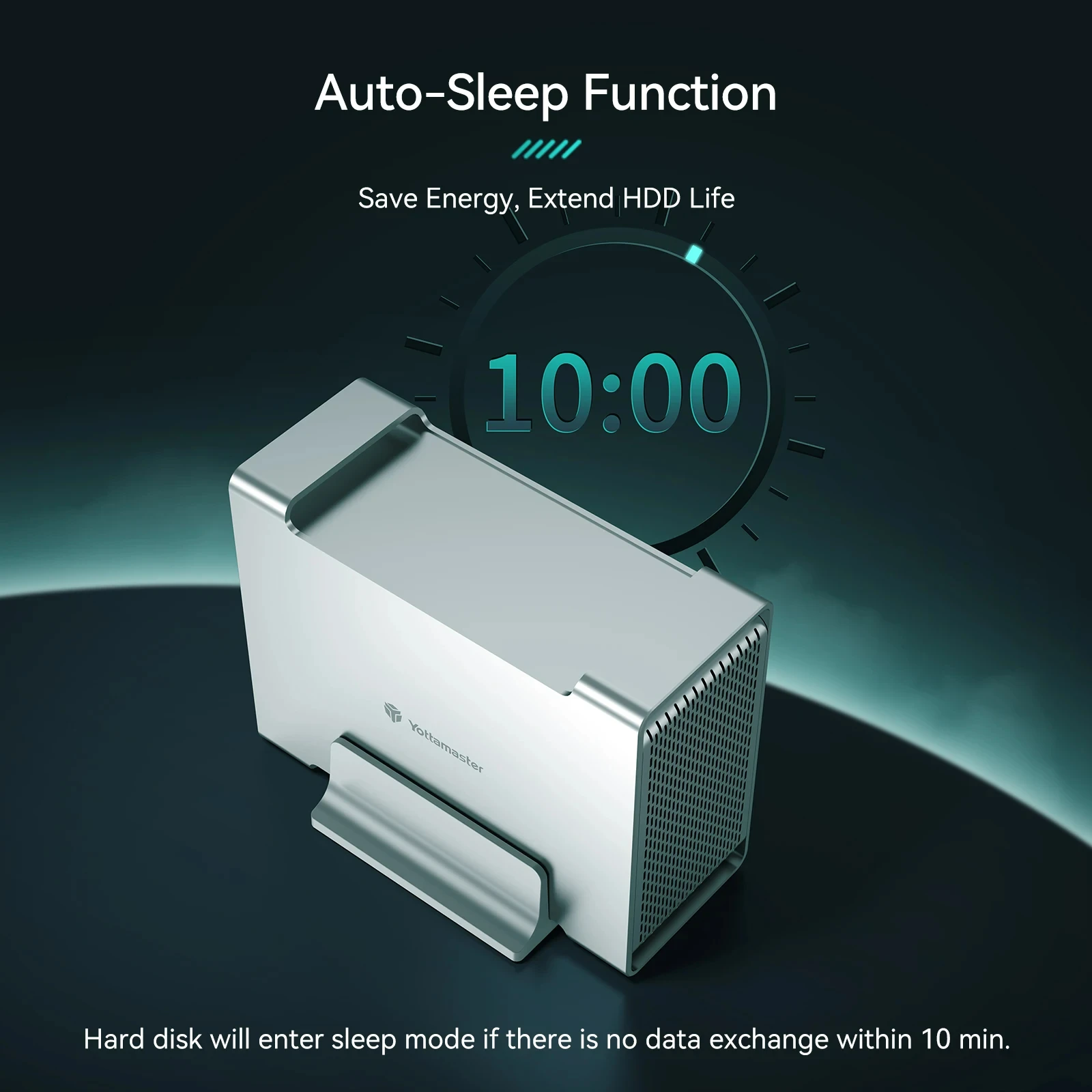 Yottamaster HOT 2,5 Zoll Festplattengehäuse HDD SSD SATA3.0 5 Gbit/s 10 Gbit/s Festplattengehäuse USB3.1 Gen2 10 Gbit/s 7–9,5 mm 7–15 mm Gehäuse – Detail 8