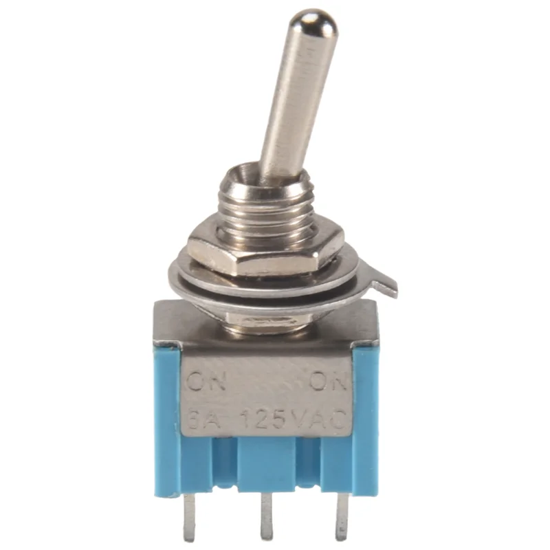 10Pcs Spdt Mini Tog… - image