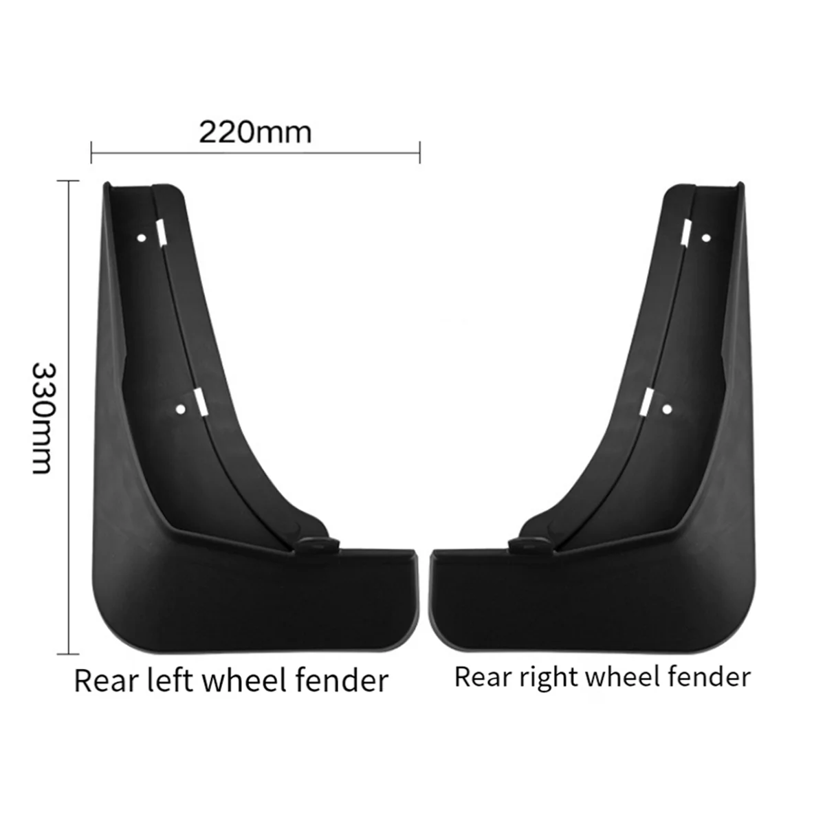 

T47C_Car Mudflaps for Leading Ideal L7 2024 Mudguard Fender Mud Flap Guard Splash Mudguards Car Accessories