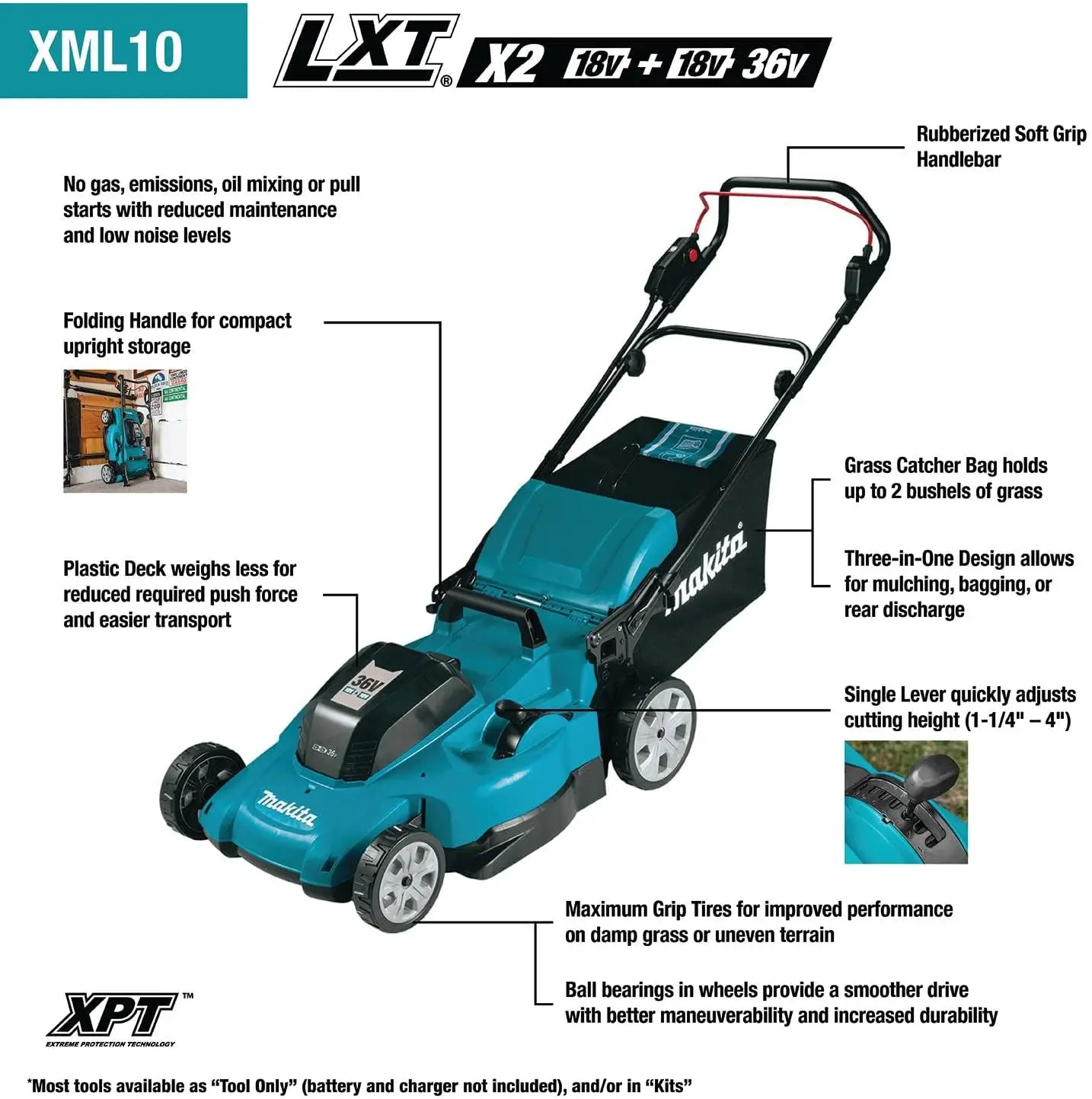 XML10CT1 36V (18V X2) LXT® 21