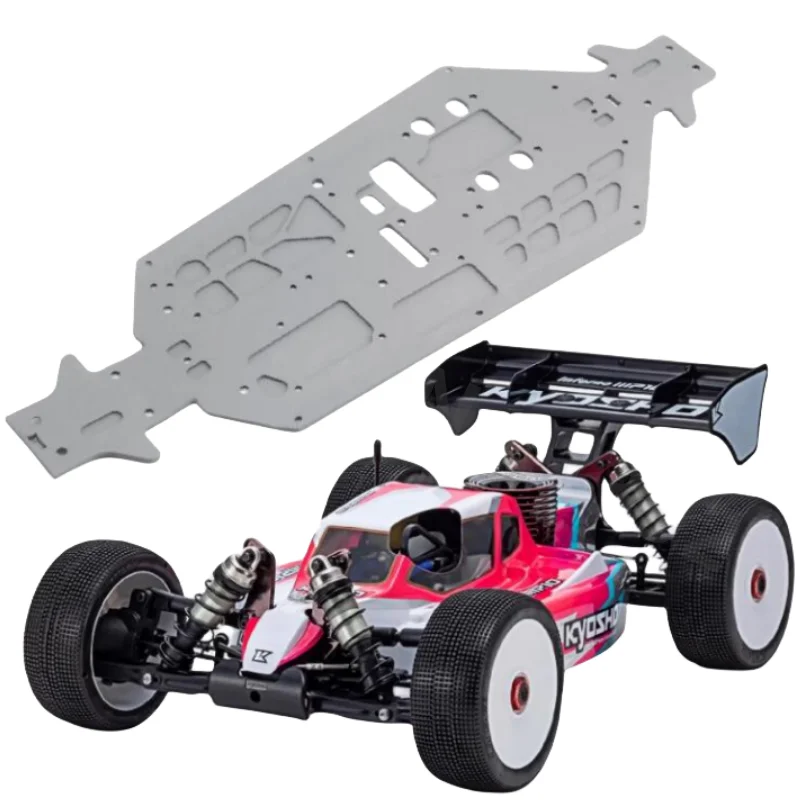 Kyosho MP10 Aluminum Hard Main Anodized Chassis - KYOIF601 1/8 RC Car Upgrade Parts Accessories