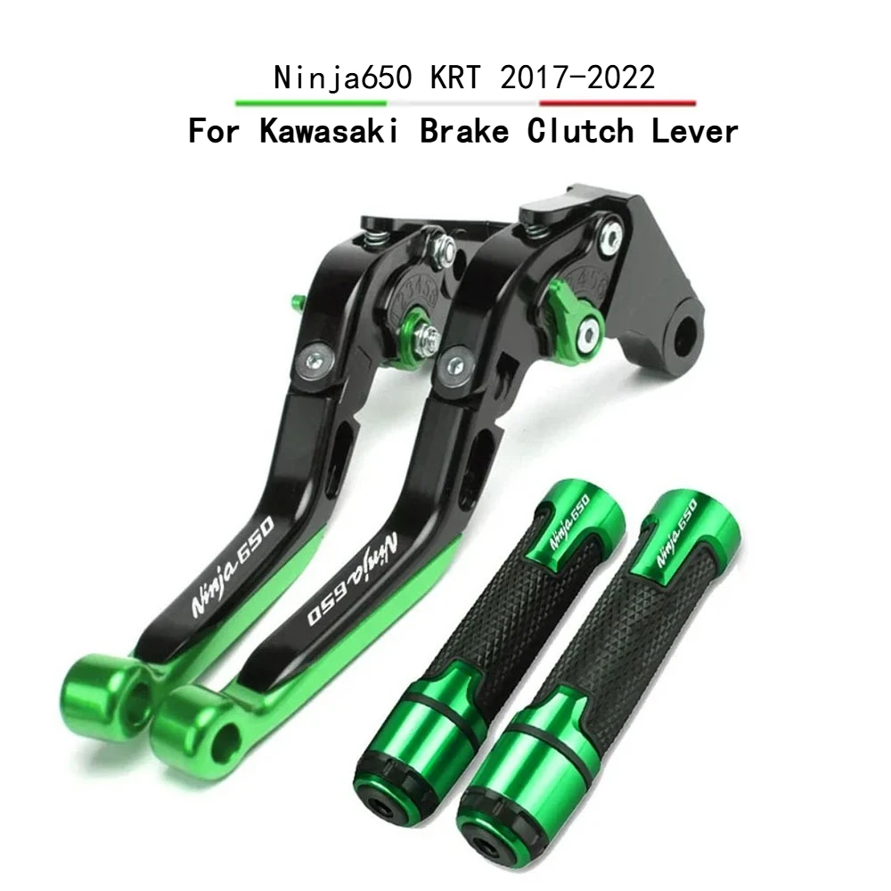 

Для Ninja 650 ABS 650R Ninja 650 KRT 2017-2022 мотоцикла с ЧПУ складной выдвижной тормозной рычаг сцепления комплект ручек