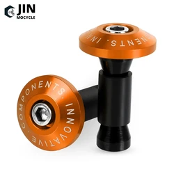 Motorcycle CNC Handle Bar End Weight Handlebar Grips Cap Anti Vibration Silder Plug For 450EXC 450 EXC 2014 2015 2016 2017 2018