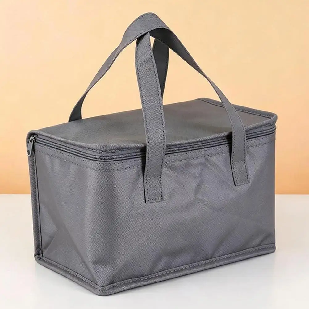 Portable Lunch Cooler Bag Folding Insulation Picnic Ice Pack Food Thermal Bag Drink Carrier Insulated Bags Beer Delivery Bag