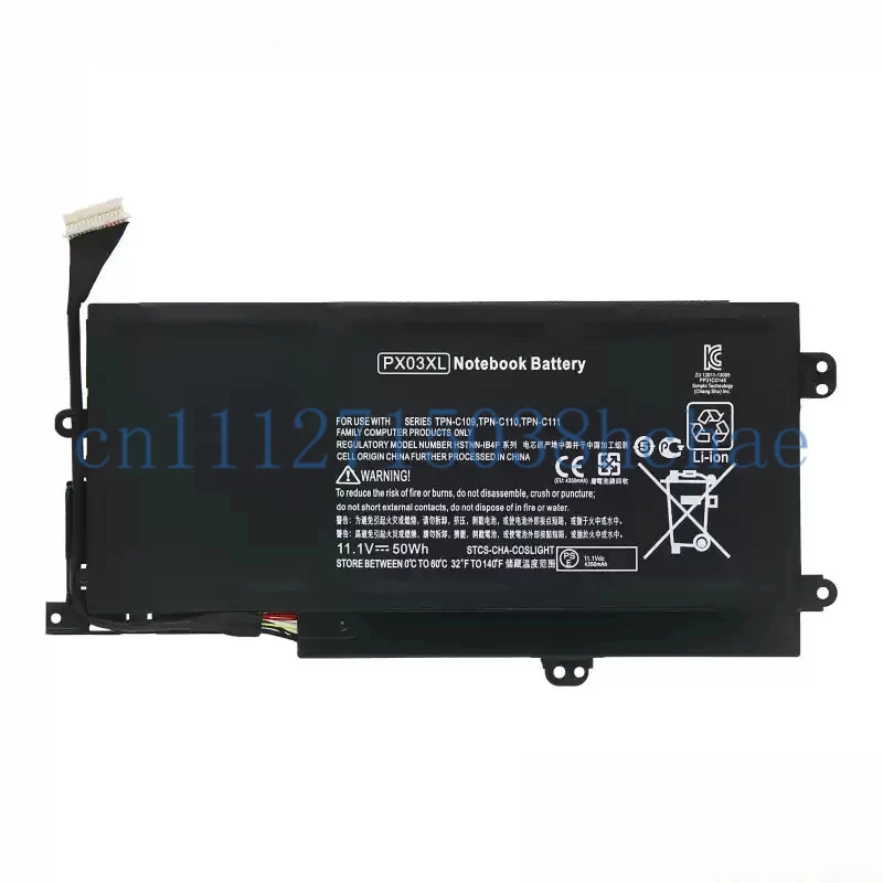 

Suitable for HP ENVY M6 -K PX03XL TPN-C109 C110 C111 notebook battery