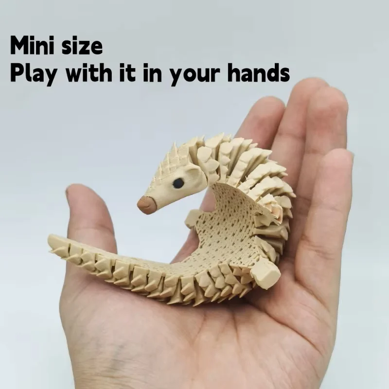 3D Printing Of Stress Relieving Pangolin Models Animal Joints Toys Decorations Ornaments Toys Gifts For Adults And Children