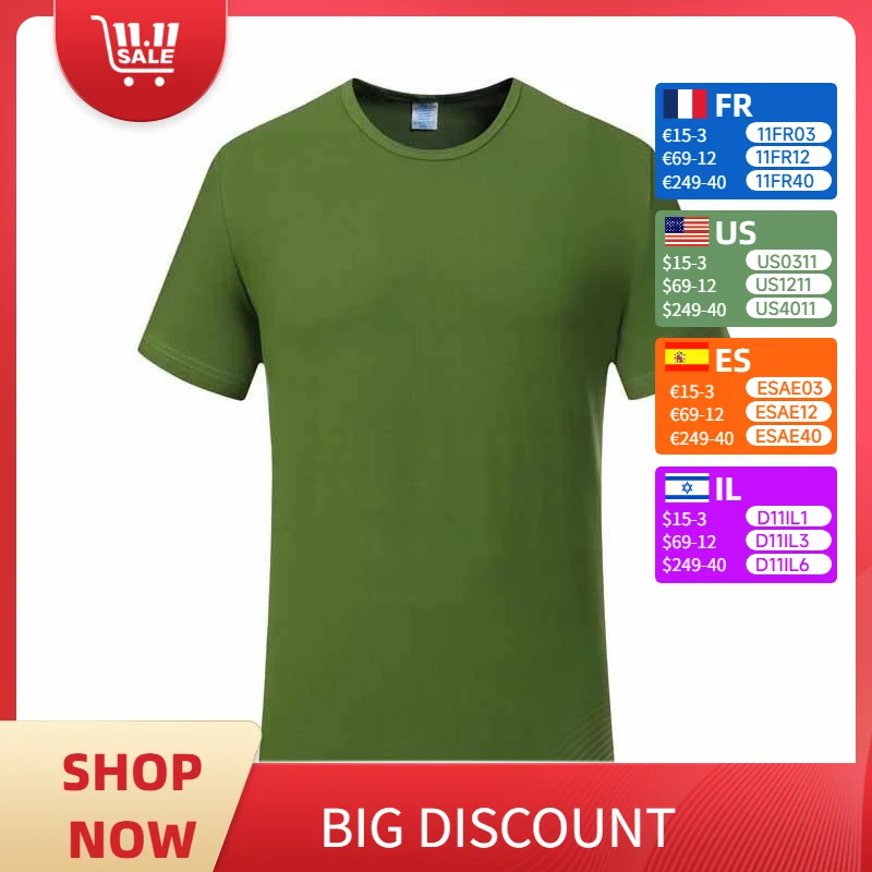 

Customized Logo Group Custom T-Shirt Personalized Men's Self-Designed Logo Text Picture Custom Top