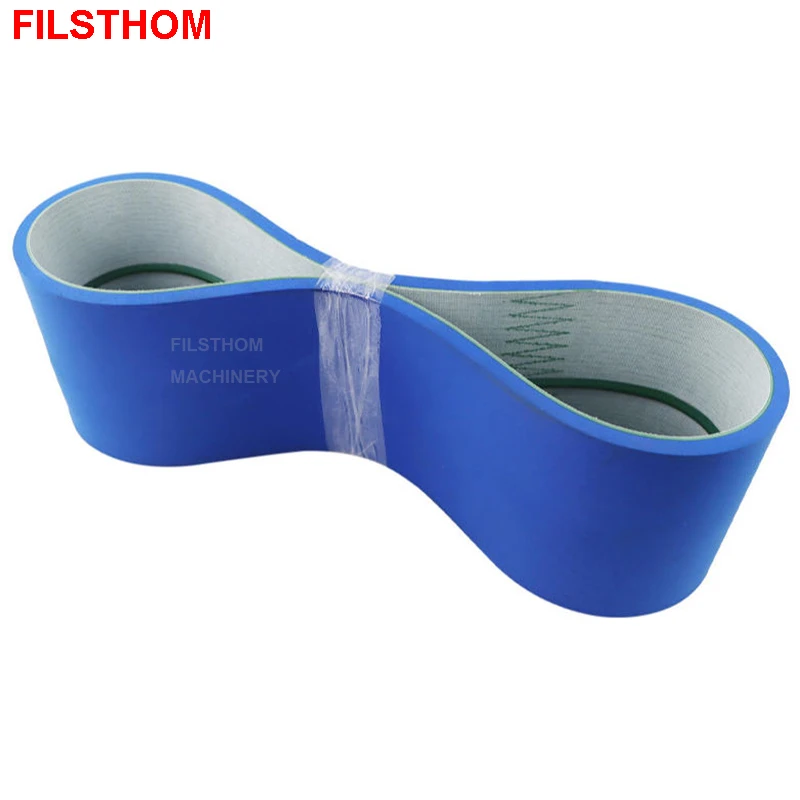 Blue Sponge Conveyor Belt For Round Bottle Labeling Machine Accessories Parts Of Automatic Labeler 1 PCS Can Customized Size