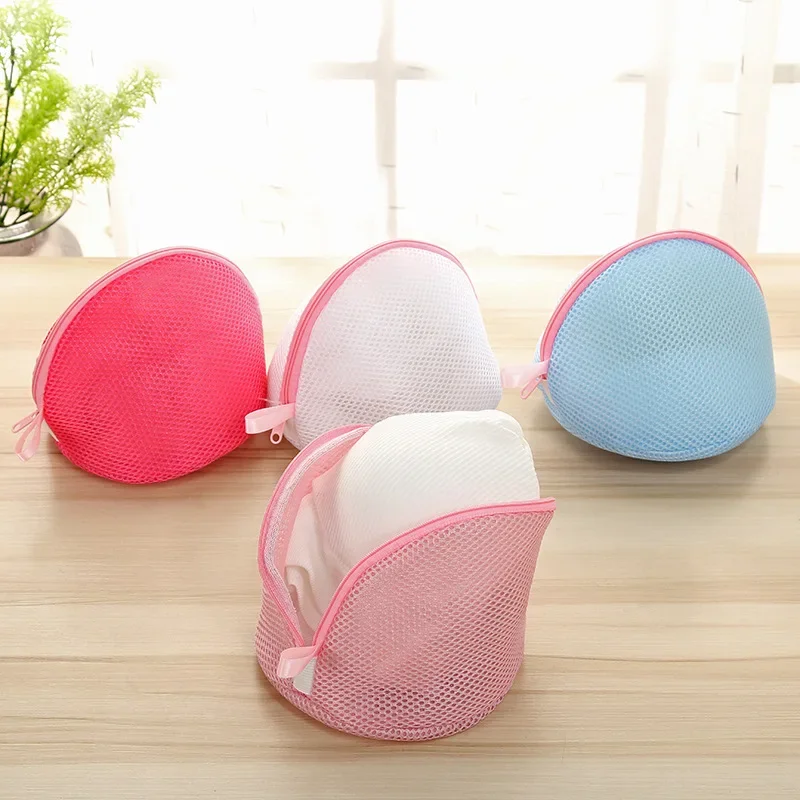 Triangle Bra Wash Laundry Bag Lady Women Bra Underwear Washing Machine Protection Net Mesh Bag Lingerie Hosiery Protect Mesh Bag