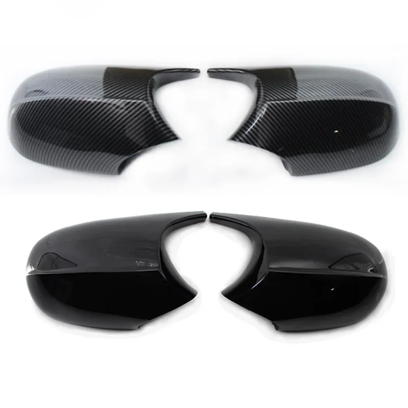 For BMW 1 3 Series E81 E82 E87 E88 E90 E91 E92 E93 Car Side Mirror Cover Carbon Fiber Look personalized vibrant styles