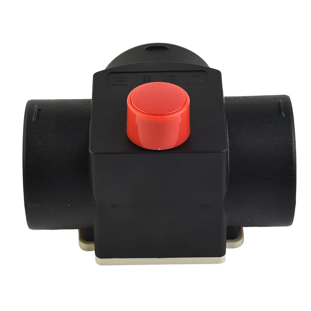 T Branch Air Vent Ducting Black Brand New Plastic Regulating Flap Valve Splitter T Branch Ducting Divide Warm Air