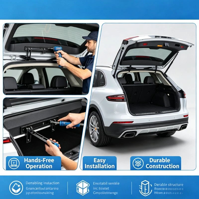 

For BORGWARD BX7 2016-2019 Smart Power Tailgate Electric Rear Door Auto Trunk With Remote Control Hands-Free Kick Optional