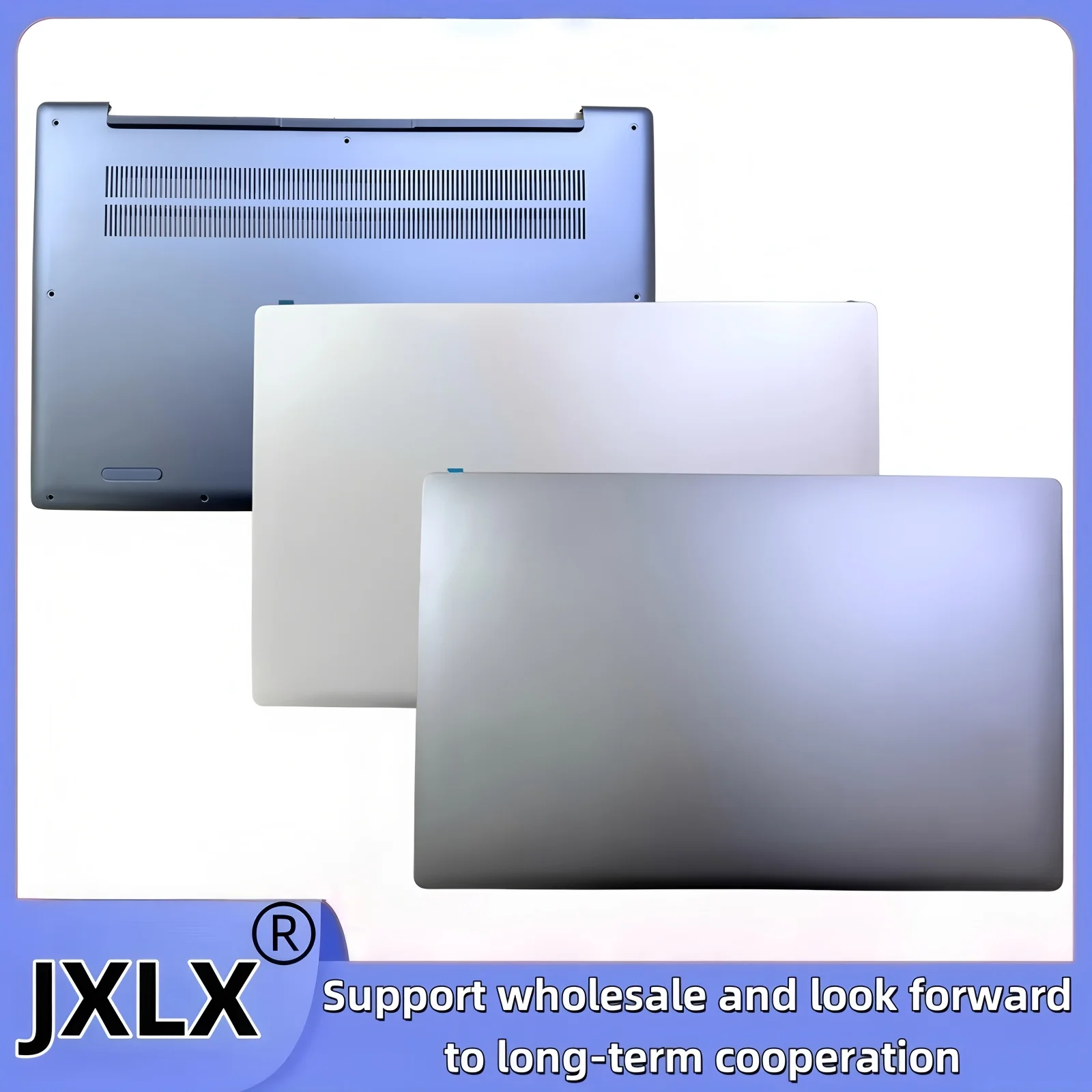 

JXLX® New for Lenovo Yoga S740-14IIL FHD 81RS Laptop LCD Back Cover Top Case/Palmrest Cover/Bottom Base Cover Lower Case