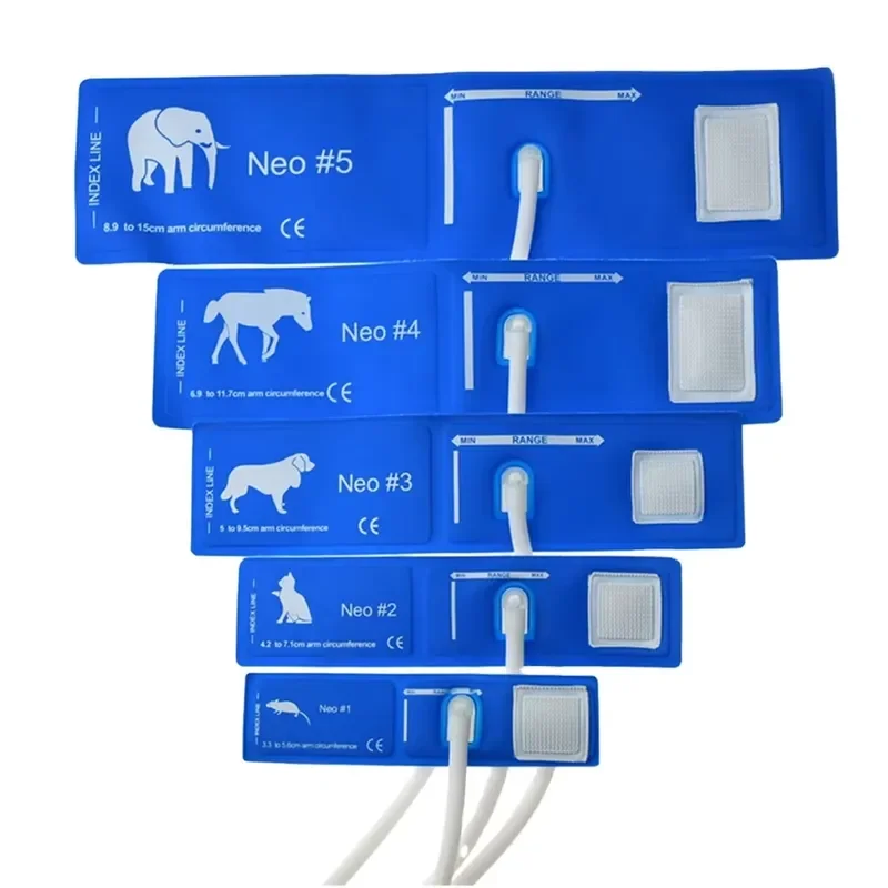

Universal Veterinary Pressure Cuff Sleeve VET Animal Pet Sphygmomanometer NIBP Cuff Belt for Elephant Horse Dog