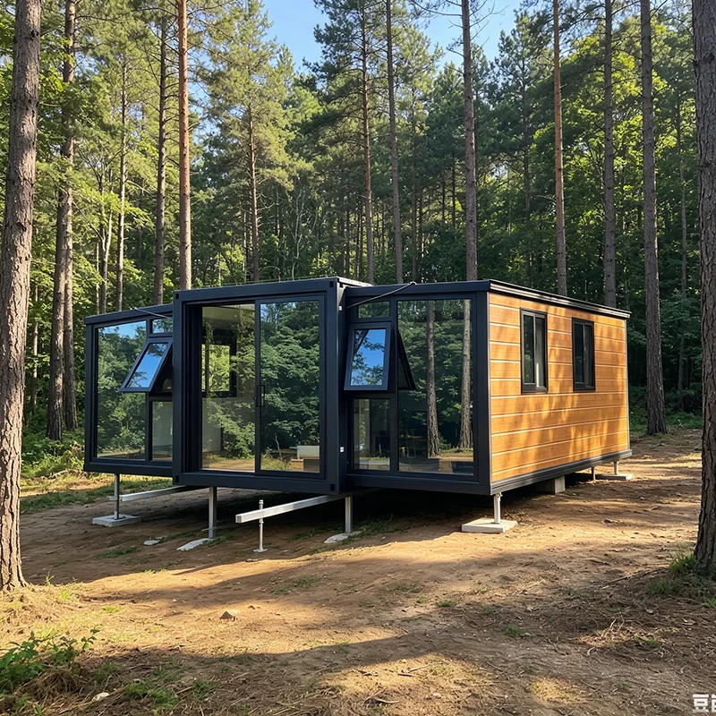 Customized Quick Install Expandable Modular Container Houses Steel Superior Quality Materials Maximum Durability Prefab Home