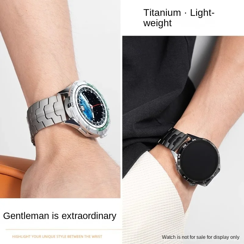 Correa de reloj de metal de titanio para Swatch x Blancpain, correa de reloj conjunta Fifty Fathoms, hombres y mujeres, cinco pulseras oceánicas, 22mm, naranja y negro