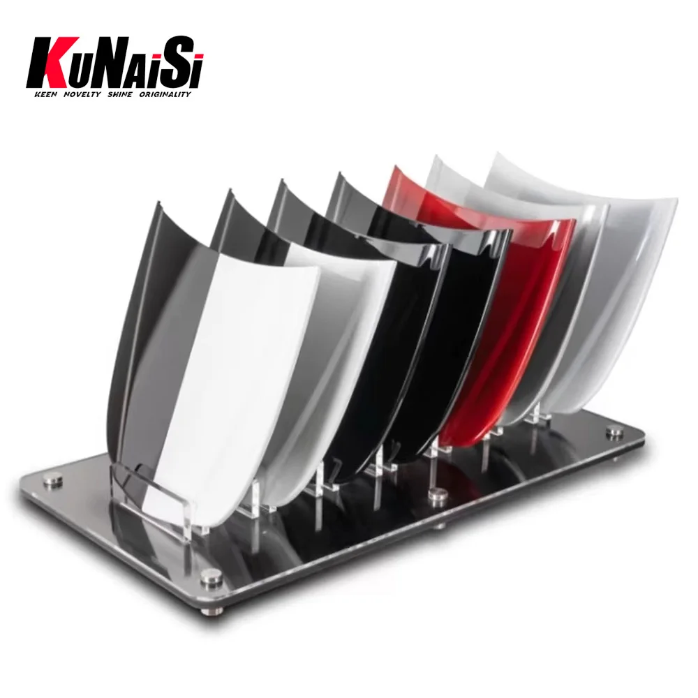 KUNAISI Car PPF Demo Tool Metal Bonnet Display Model Painted Hood for Automotive Coating Display Set  Equipment Display