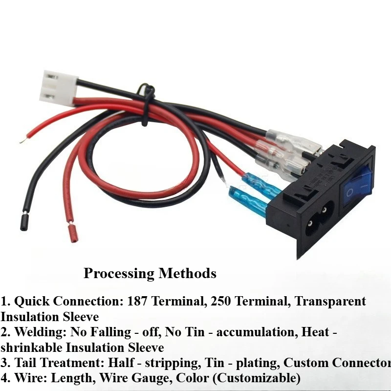 مقبس C8 مع مفتاح مقبس ثنائي في واحد مكون من 8 أحرف مع مفتاح مكون من ثمانية أحرف لأداة التجميل الفرعية مقبس وظيفة الصوت