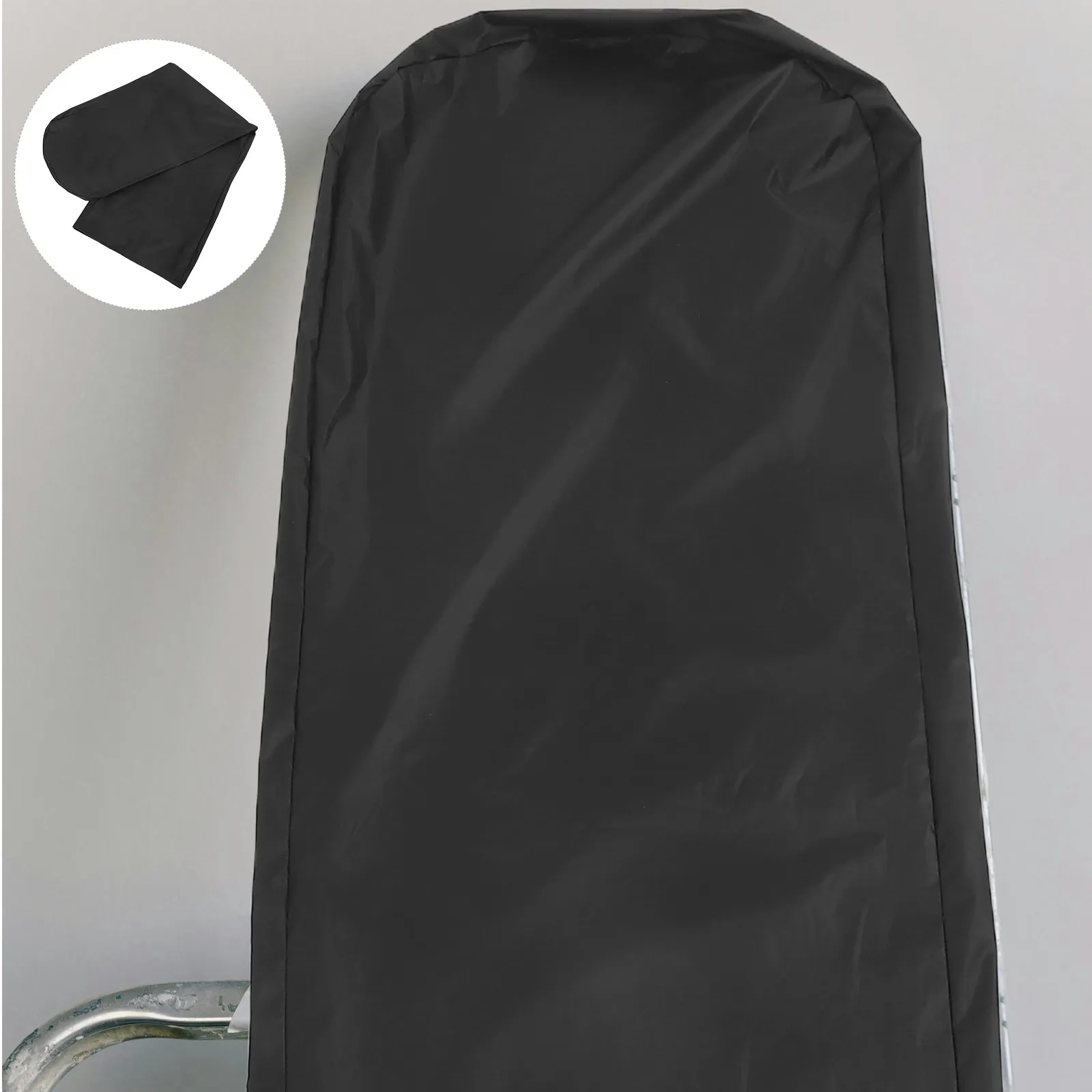 Folding Ladder Cover Black 210D Weatherproof Lightweight Outdoor Protector Drawstring Step Ladder Garden Patio Storage Bag