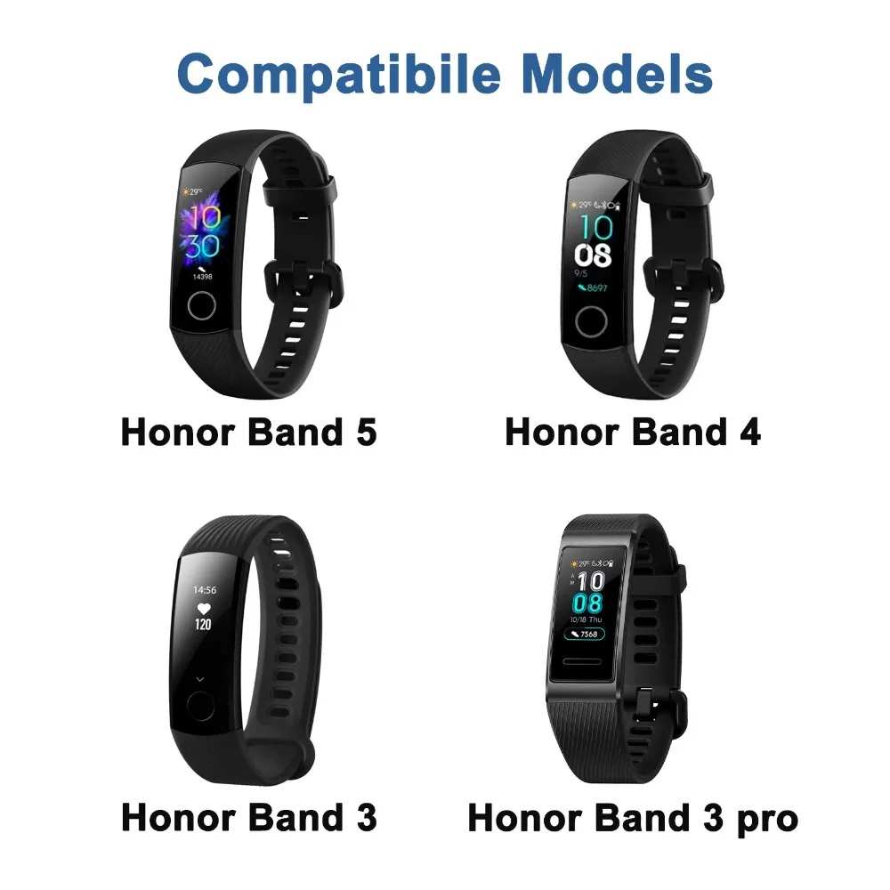 USB Charger For Huawei Honor Band 5 4 3/3pro Charg Cable Cord Dock Stand Fast Charger Adapter Magnetic Smartwatch Accessories