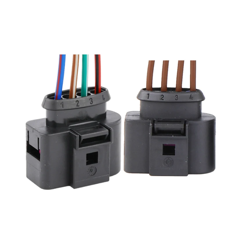 Ignition Coil Connectors Repair Harness Wiring Plug 1J0973724 4B0973724 for Audi A3 A4 A5 A6 A8 TT VW Passat Jetta Golf Touareg