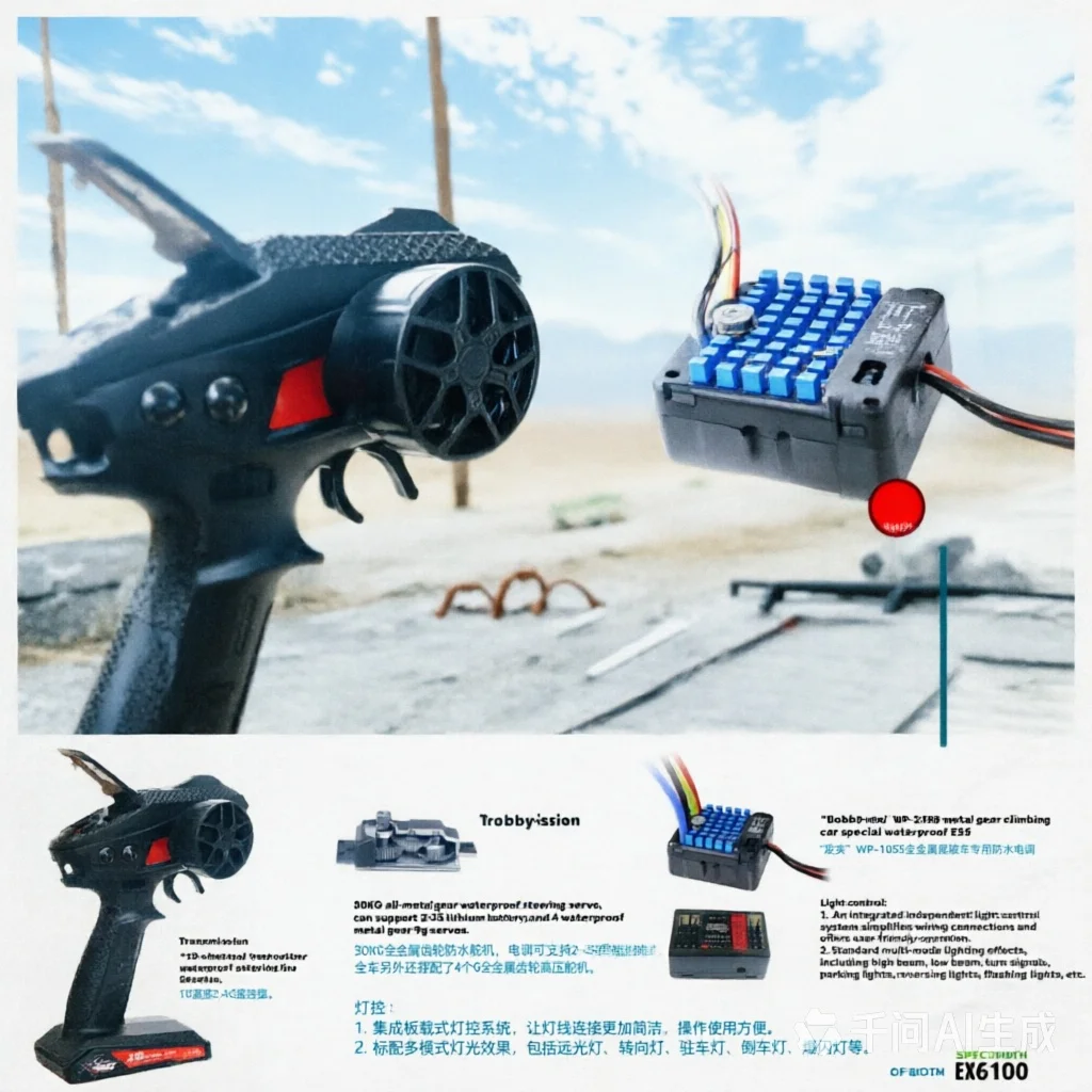 RGT Original Spare Parts R87023 GS16-X10EA for EX86160 1/10 RC Electric Remote Control Model Car