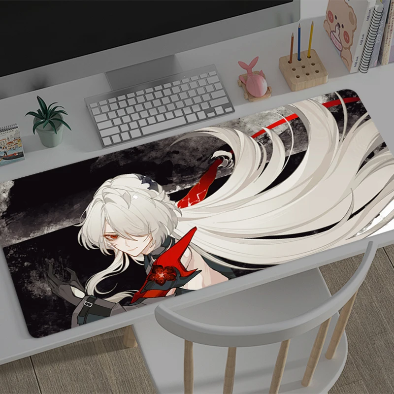 Mousepad New Honkai: Star Rail Acheron Large Mouse Mat MousePads Game Office Carpet Soft Anti-slip Desktop PC carpet Mouse Pad