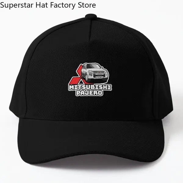 Mitsubishi Pajero Design  Baseball Cap Hat Bonnet  Solid Color Sport Czapka Spring  Women Mens Boys Casual Snapback Casquette