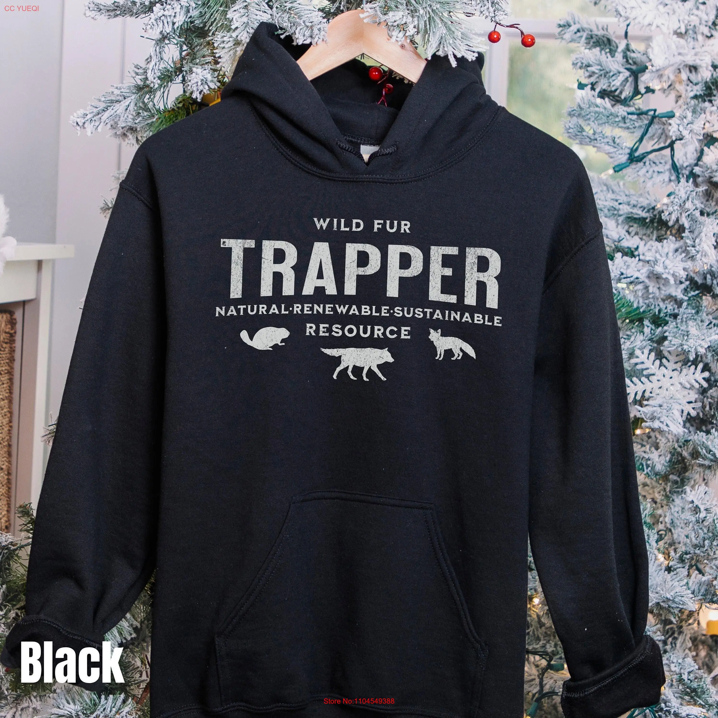 Wildlife Trapping for Fur Trapper Conservation SweaT T Shirt Nature Lover Natural Resource Pullover Coyote Sweater Fox