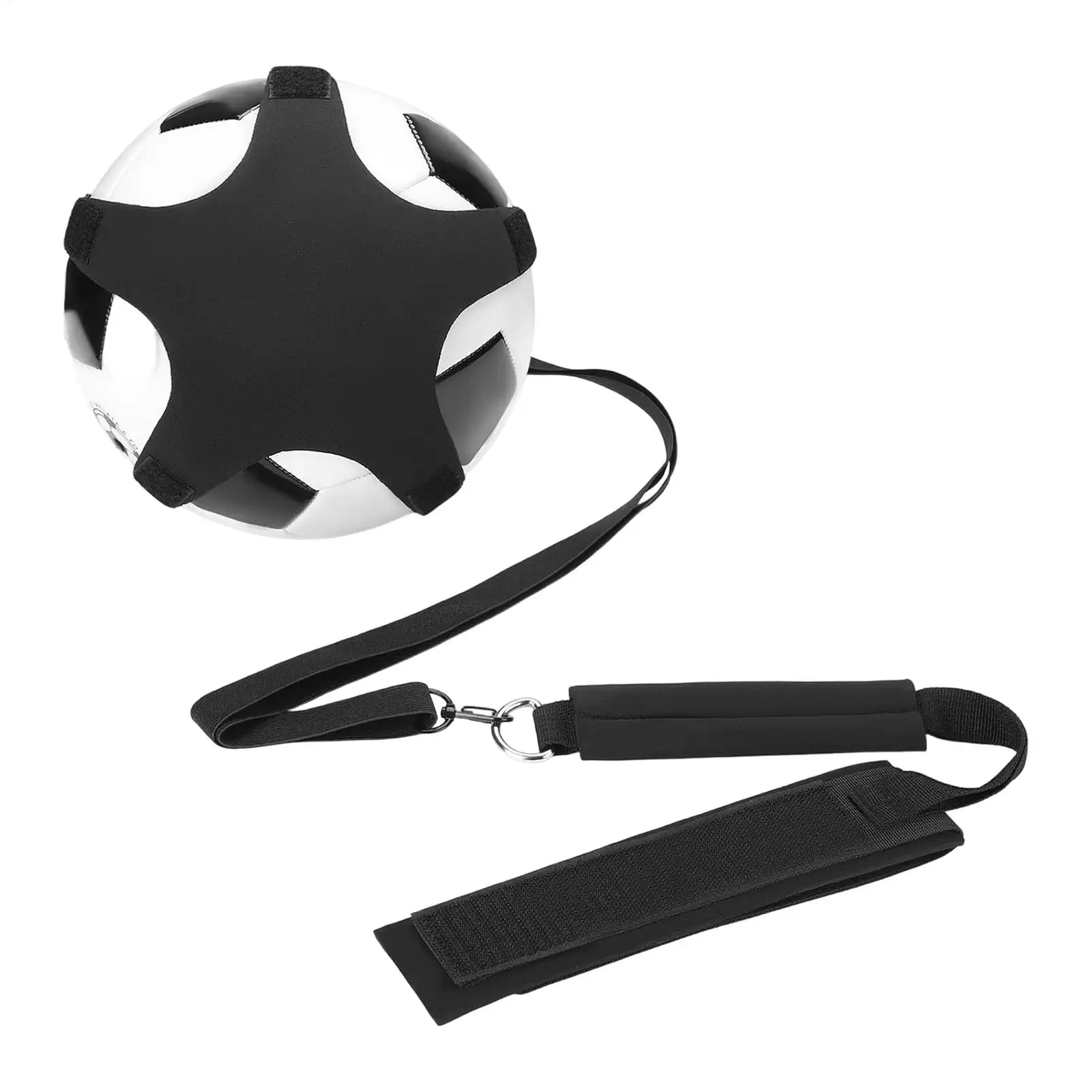 Alat Latihan Sepak Bola dengan Tali dan Gelang yang Dapat Disesuaikan, Alat Bantu Latihan Sepak Bola untuk Anak Laki-laki dan Perempuan, untuk Dalam Ruangan dan Halaman Belakang