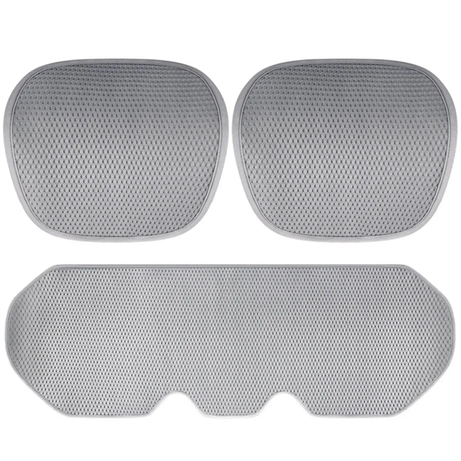 Car Seat Cushion Ergonomic X90 Structure Mesh Honeycomb Pad for Auto Truck SUV Summer Airflow