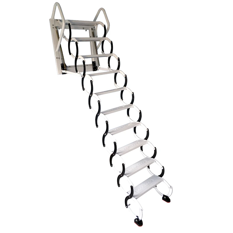 

Retractable Staircase Household Ladder Customized Lifting Indoor and Outdoor Invisible Electric Folding Simple Stretch Pull