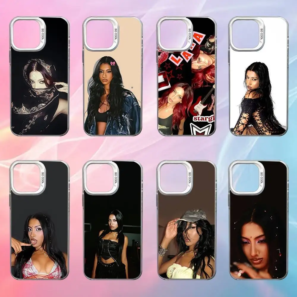 

L-Lara Singer R-Raj Phone Case For iPhone 17,16,15,14,13,12,X,8,Pro,Max,Plus,SE4,Air,Mini White IMD HD Matte