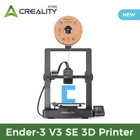 Creality Ender-3 V3 SE 3D Printer Sprite Direct Extrusion 250mm/S Faster Printing Speed Dual Z-Axis IU Display CR Touch Y Optica