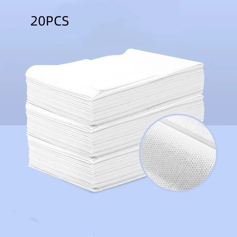20pcs Disposable Non-Woven Bed Sheets - Suitable for Massage, Tattoo, Spa Care, Beauty Salon Use - 31.5*70.87inch