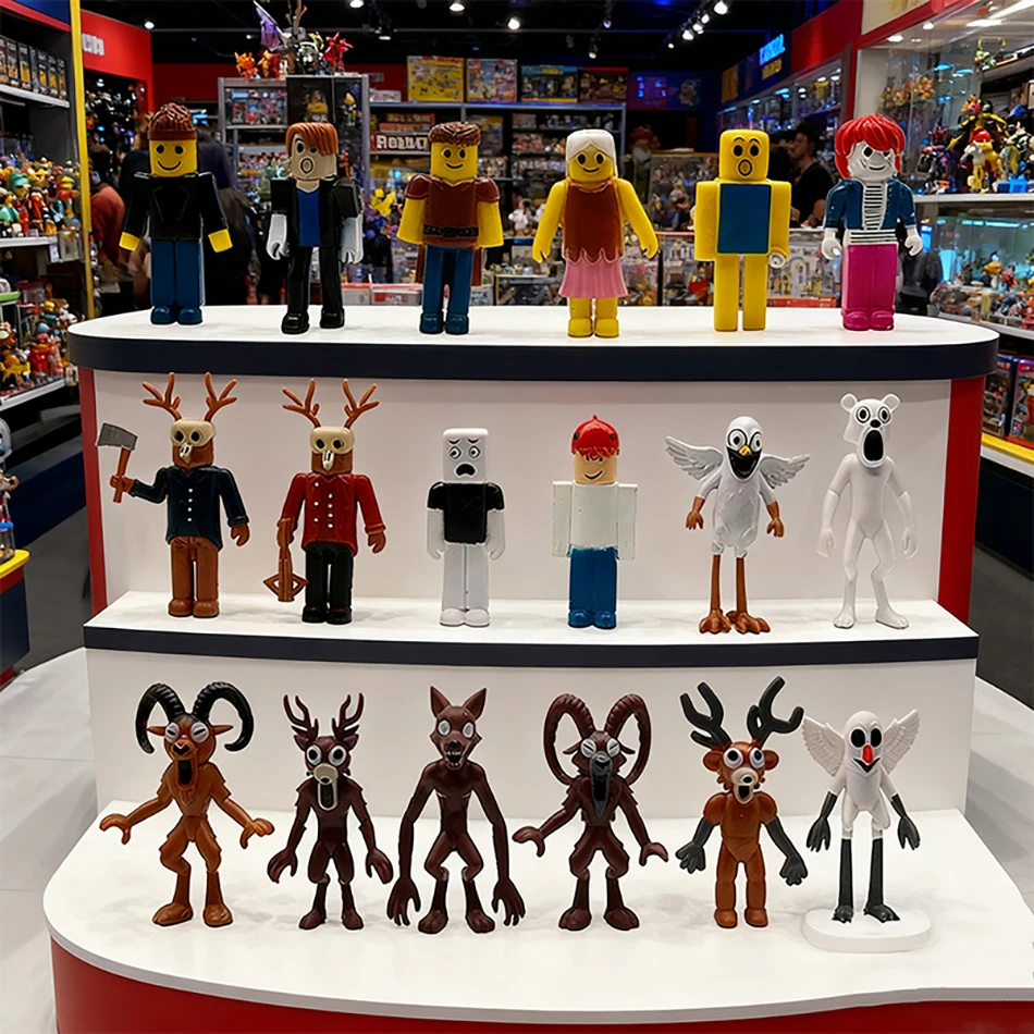 18Pcs/set Hot 99 Nights in The Forest Action Figure Deer Owl Goat Figurine Figurine PVC Collection Decoration Model Toy Kid Gift