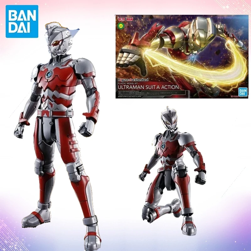 

В наличии Bandai натуральный FRS ULTRAMAN костюм ACE-Action- аниме фигурка в сборе модель игрушка орнамент подарок Рождественская коллекция
