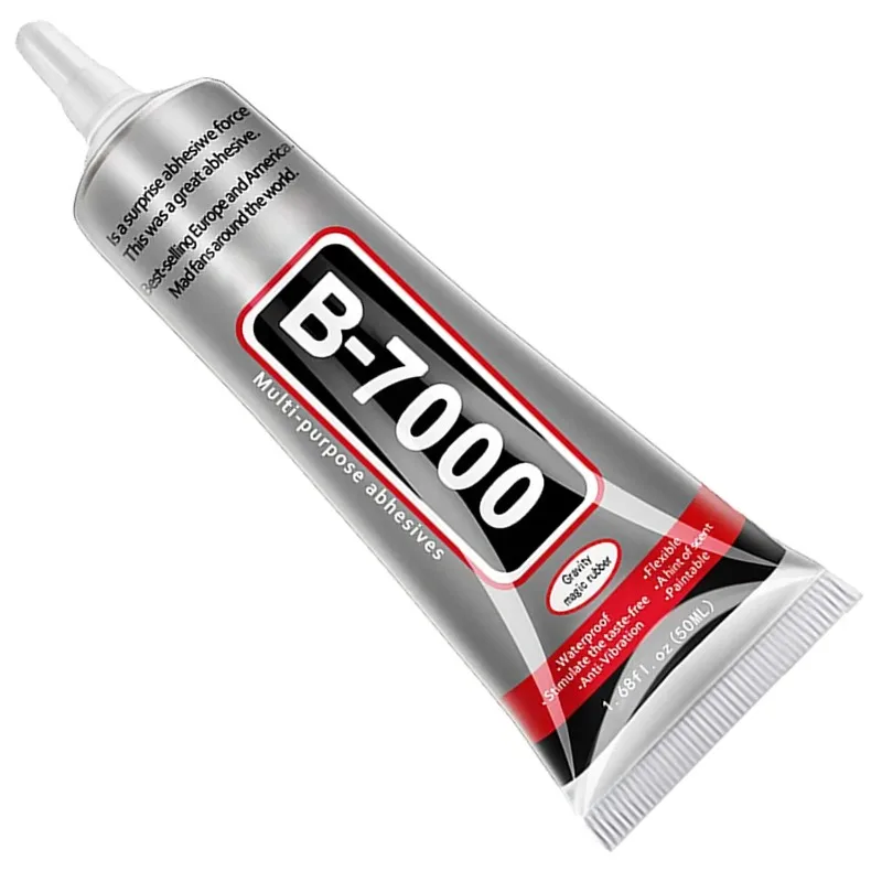 Oferta Relámpago: Pegamento Multiusos B7000 Super B-7000 para Reparación de Teléfonos, Arte de Uñas, Madera, Vidrio, Abalorios