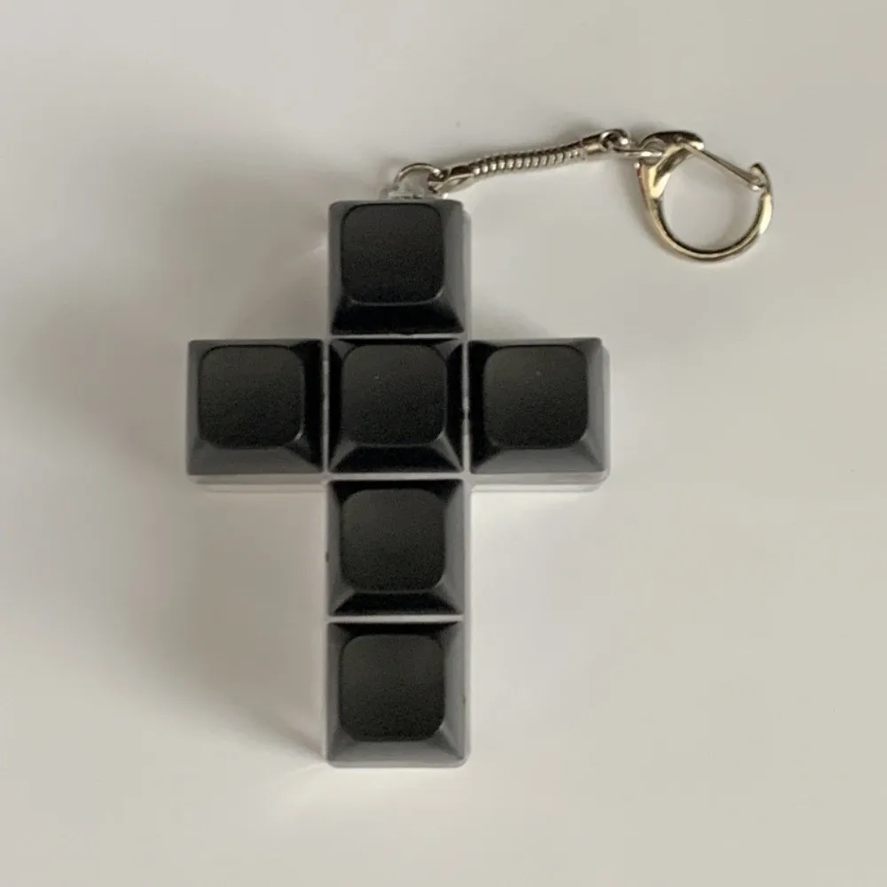 

Новая клавиатура «сделай сам», брелок для ключей, кнопка, кликер, игрушка Pass The Time, 6-клавишная крышка для клавиатуры для взрослых