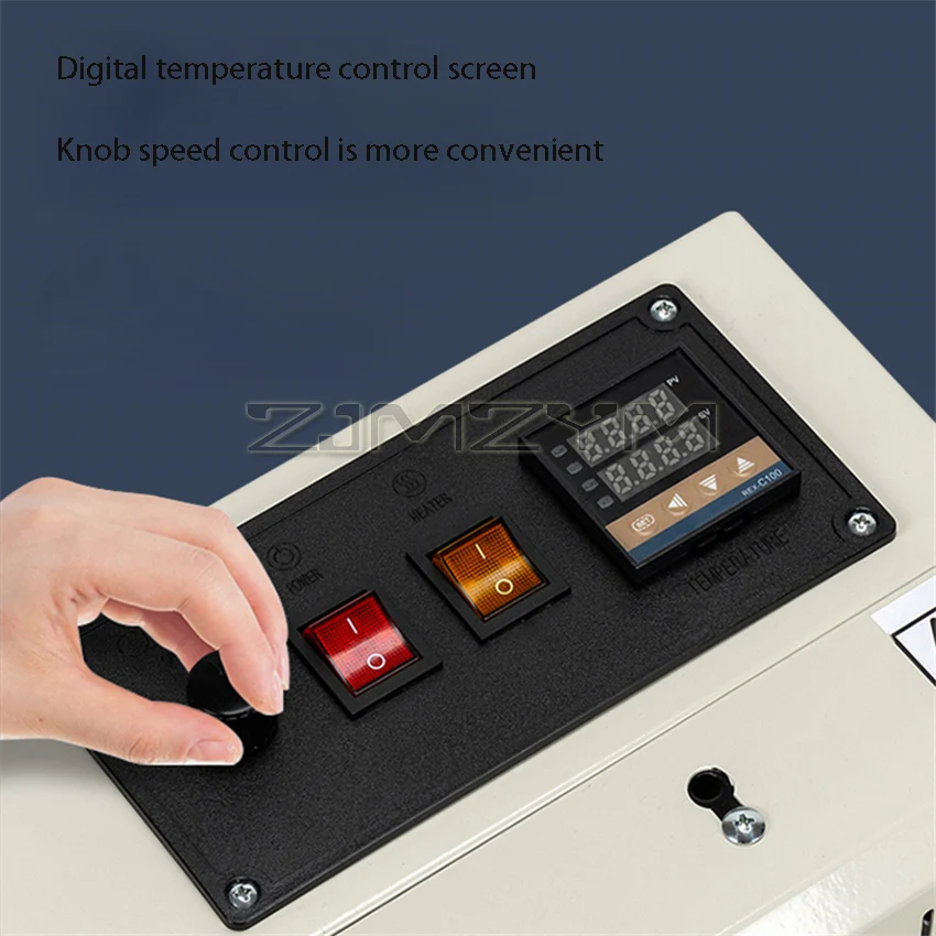 FR-400 آلة الختم المستمر الأوتوماتيكية التجارية الصغيرة المنزلية الألومنيوم احباط كيس من البلاستيك آلة الختم الحراري