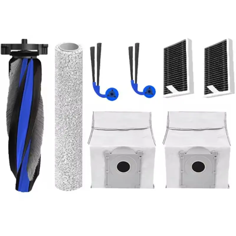 [NEW!A38F】 Vacuum Cleaner Accessories Brush Filter Dust Bag Roller Mop Direct Drainage Version For Ecovacs Deeboot T90 Pro Omni/