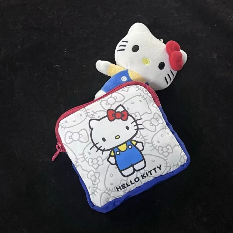 

Cute Hello Kitty Makeup Bag Cartoon Anime Women Accessories Girl Gift Key Earphones Bank Card Bus Card Toy Storage Bag Wholesale
