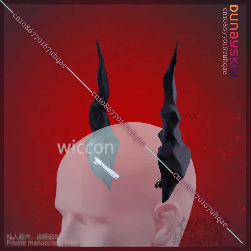 سيلوس تشين تشي تأثيري قرون التنين أغطية الرأس لعبة أنيمي الحب والمساحة العميقة ثلاثية الأبعاد حمض البوليلاكتيك الدعائم لرجل مثير مخصص